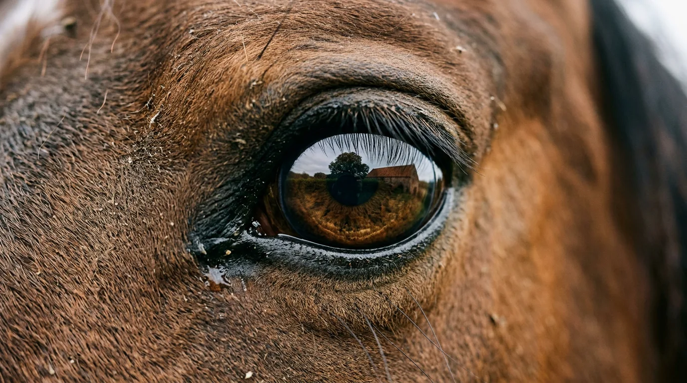 Un regard de cheval, Les Écuries de Merlas, Merlas
